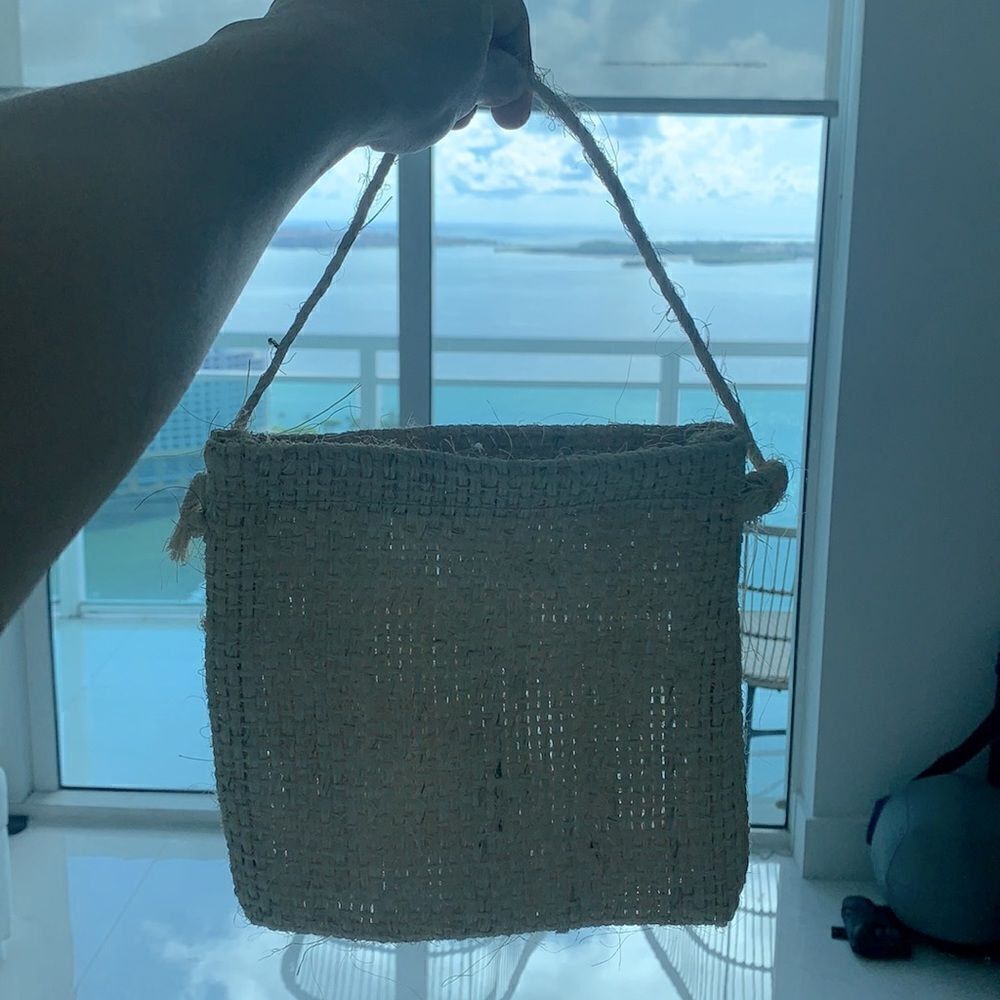 New Straw vacation beach bag - Picture 3 of 3